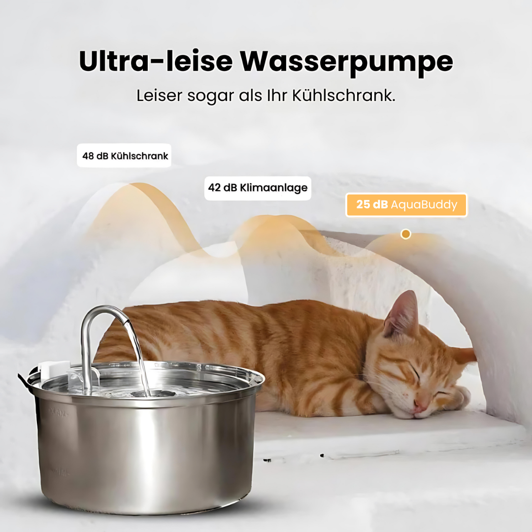 AquaBuddy – Der hygienische Trinkbrunnen für Katzen