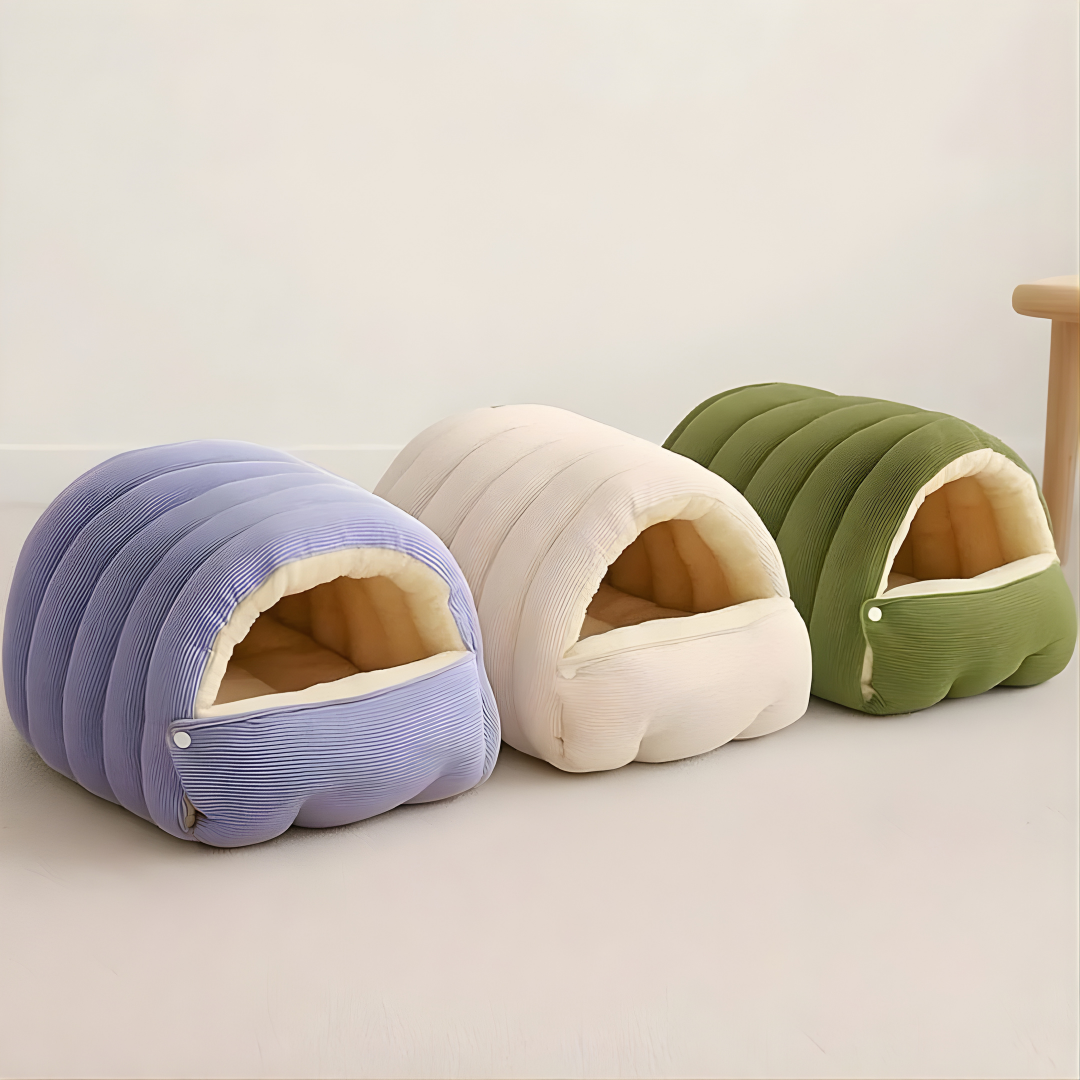 Traumhöhle – Kuschelige Winterhöhle für Katzen & kleine Hunde