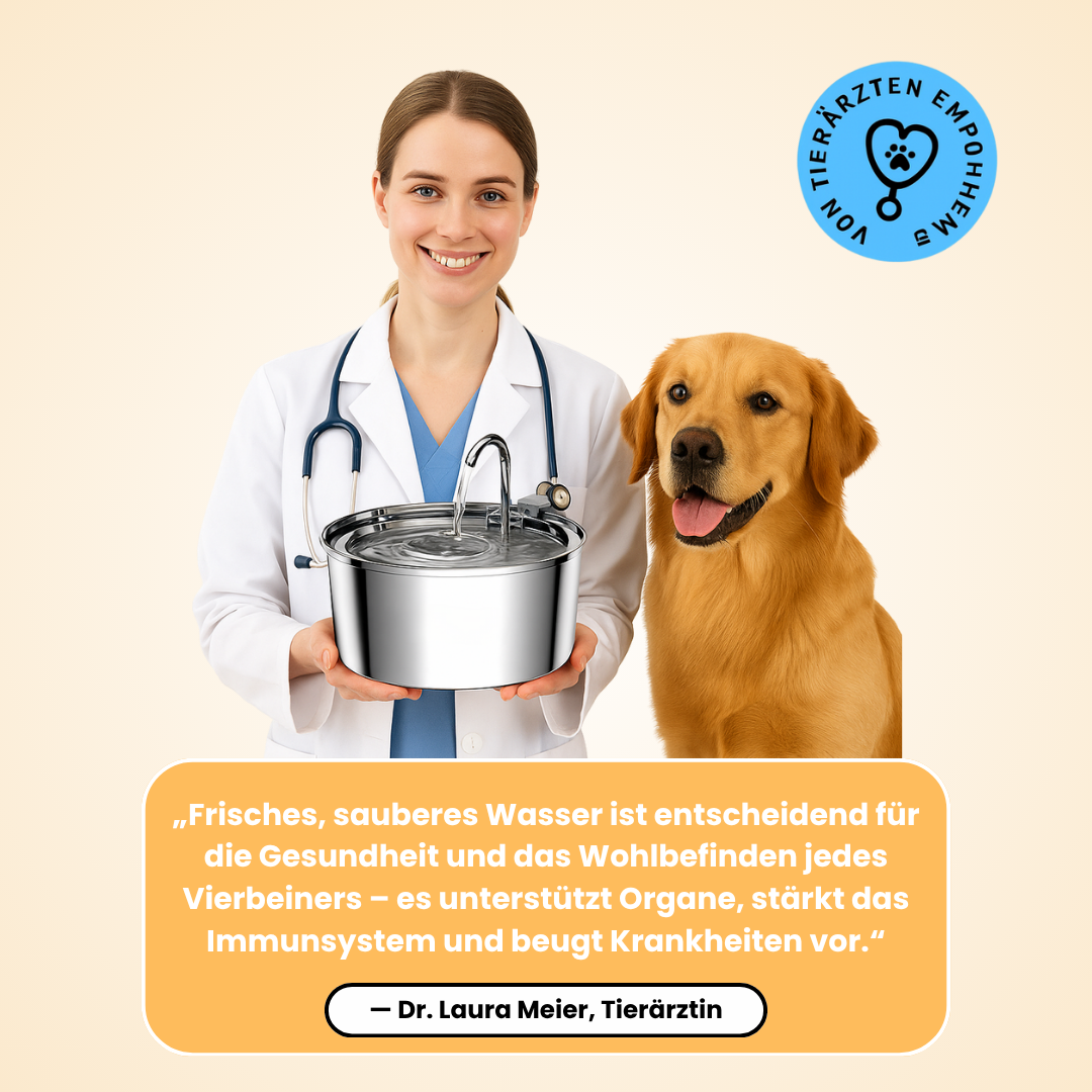 AquaBuddy – Der hygienische Trinkbrunnen für Hunde & Katzen