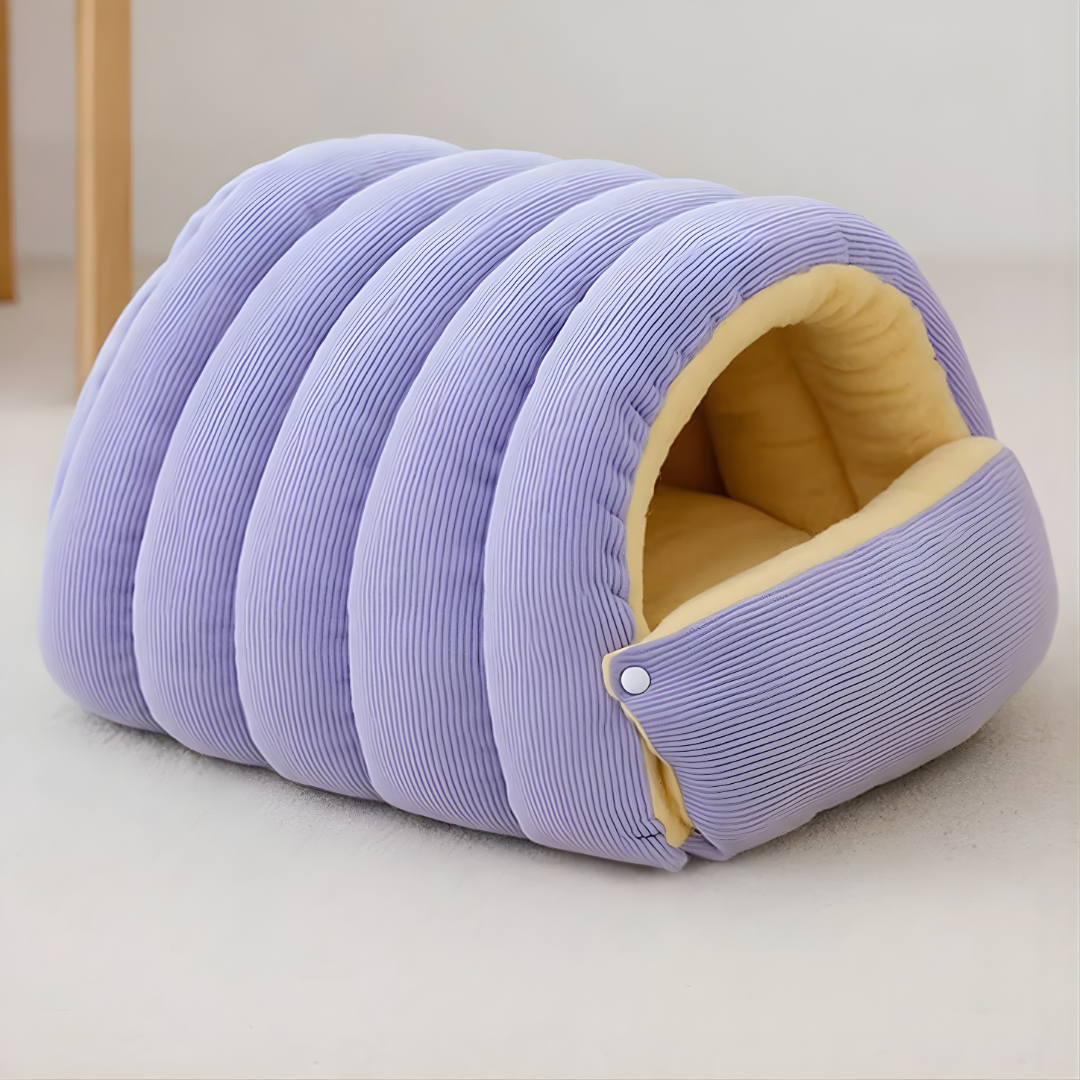 Traumhöhle – Kuschelige Winterhöhle für Katzen & kleine Hunde